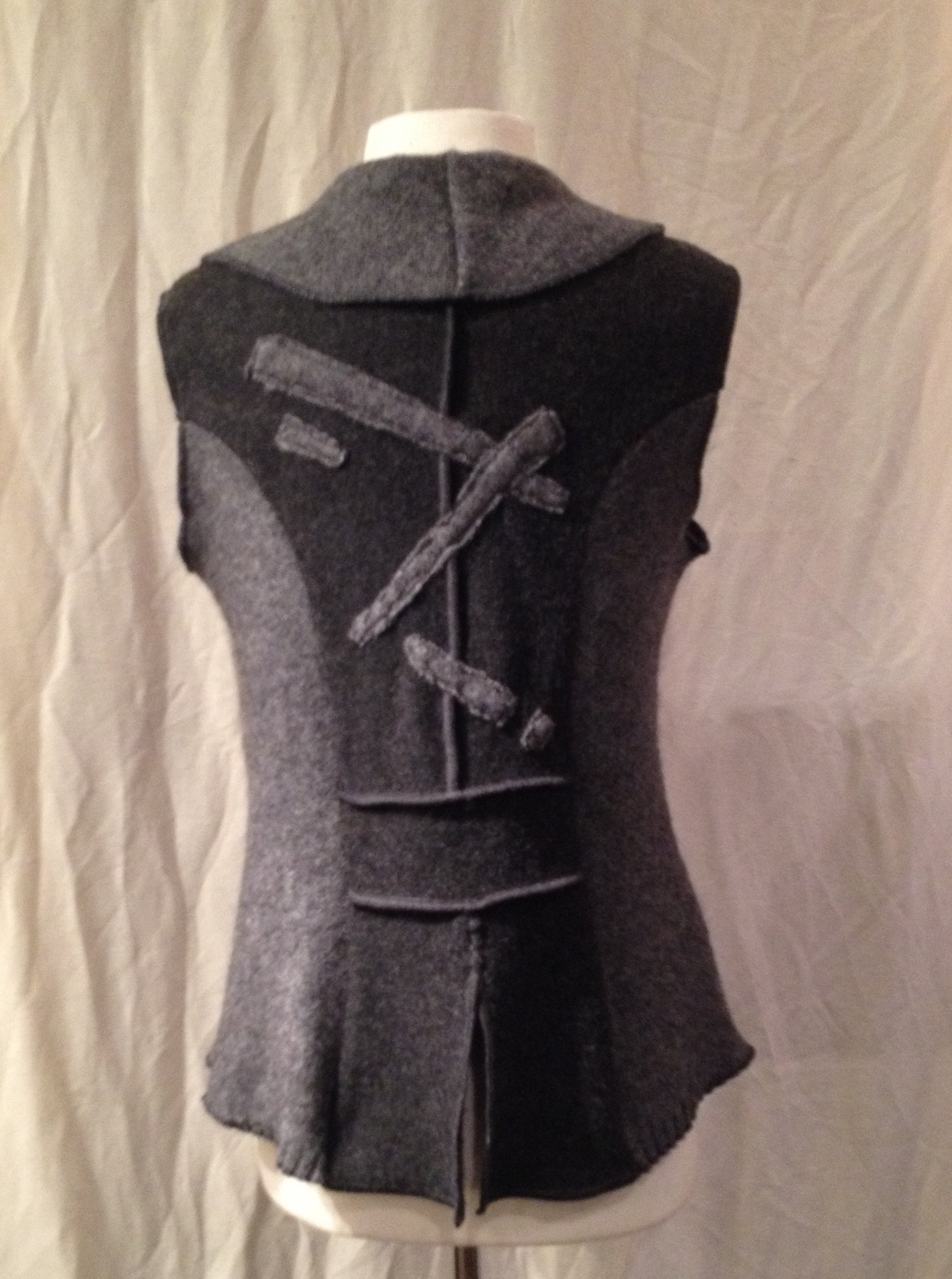 Grey Woman's Vest One-Off